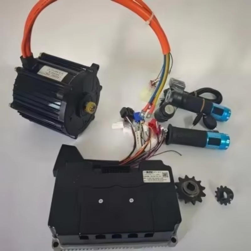 Mid Drive Motor Kit 72V 5000W - 5000W 72V 35H Orta Motor, Fardriver