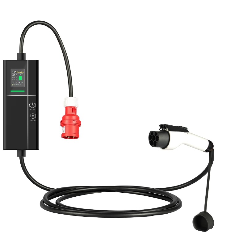 32A 3 Fazlı Ayarlanabilir Taşı - Type 2 Portable Ev Charger 11Kw Cee incelemesi ve fiyatı